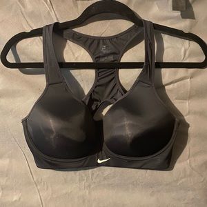 Black Nike Sports Bra. Size is 38B.